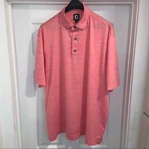 Footjoy Pink Polo- Size: XL-  No Logo